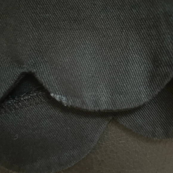 J Crew Factory Scalloped Black Shorts, NWT, Size 14, - Picture 5 of 7